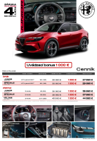 Alfa Romeo JUNIOR - cennik a technicke udaje 2025-1